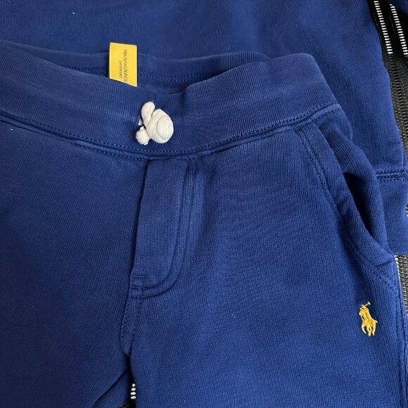 Ralph Lauren Polo Sweatsuit Blue Distressed Look Size 3T - Picture 9 of 9